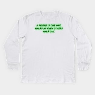 Friend Kids Long Sleeve T-Shirt